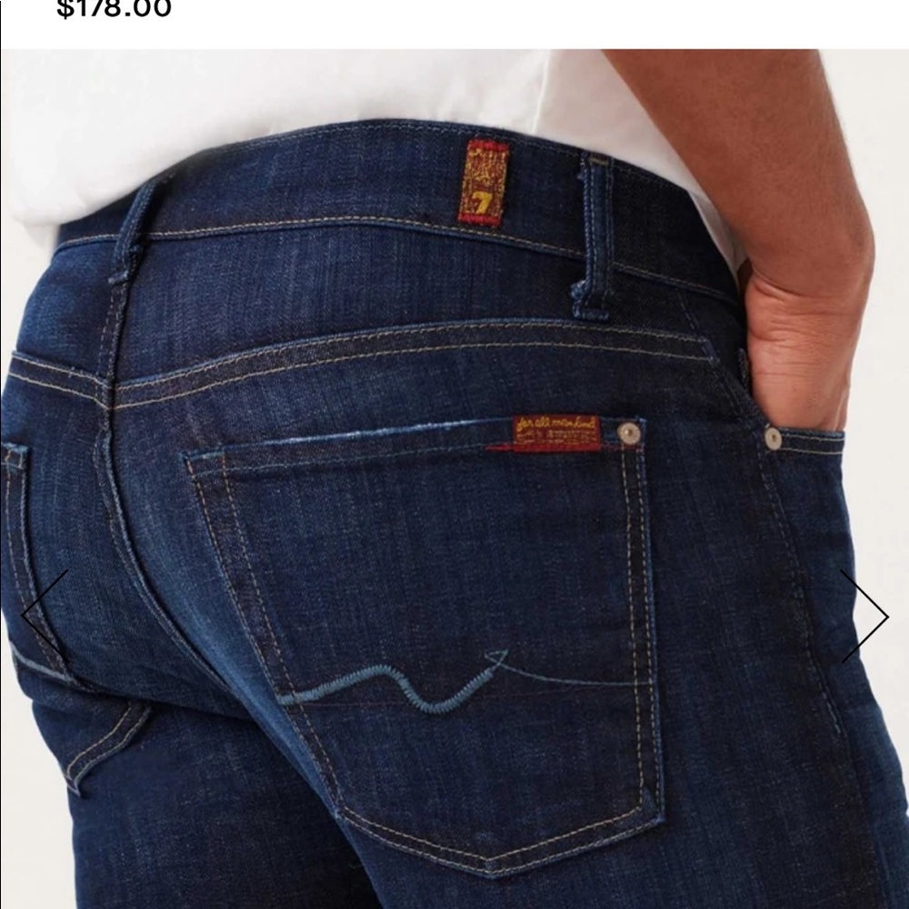 Men’s size 36 7 for all mankind jeans